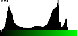 Green Histogram