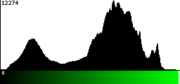 Green Histogram