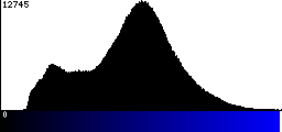 Blue Histogram