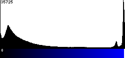 Blue Histogram