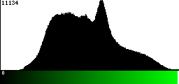 Green Histogram