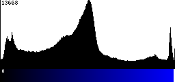 Blue Histogram