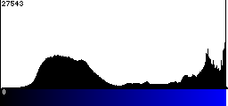 Blue Histogram