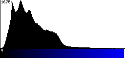 Blue Histogram