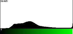 Green Histogram