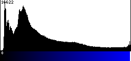 Blue Histogram