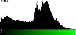 Green Histogram