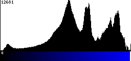 Blue Histogram