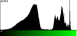 Green Histogram