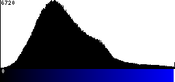 Blue Histogram