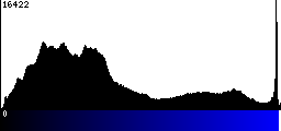 Blue Histogram