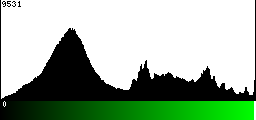 Green Histogram