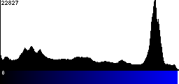 Blue Histogram