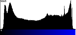 Blue Histogram