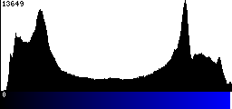 Blue Histogram