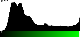 Green Histogram