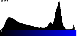 Blue Histogram