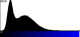 Blue Histogram