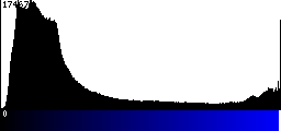 Blue Histogram