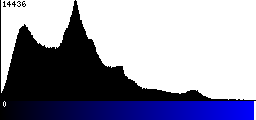 Blue Histogram