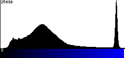 Blue Histogram