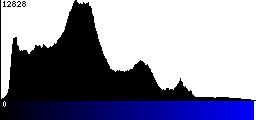 Blue Histogram