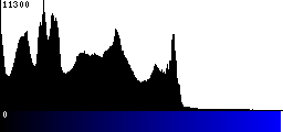 Blue Histogram