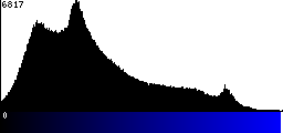 Blue Histogram