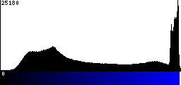 Blue Histogram