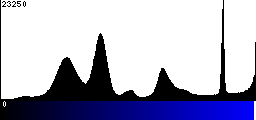 Blue Histogram