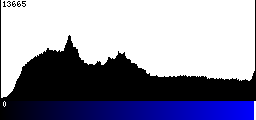 Blue Histogram