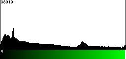 Green Histogram