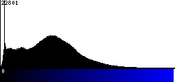 Blue Histogram