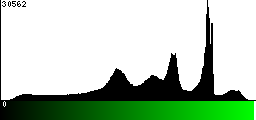 Green Histogram