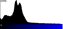 Blue Histogram