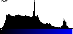 Blue Histogram