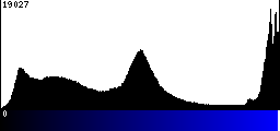 Blue Histogram