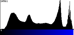 Blue Histogram