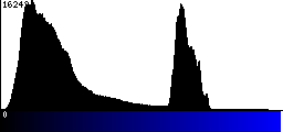 Blue Histogram