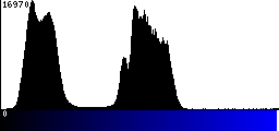 Blue Histogram