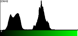 Green Histogram