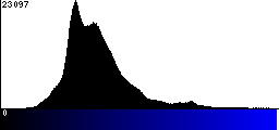 Blue Histogram