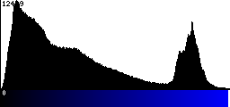 Blue Histogram