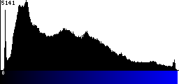 Blue Histogram