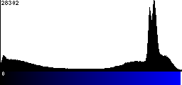 Blue Histogram