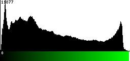 Green Histogram