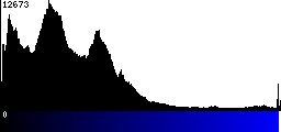 Blue Histogram