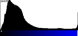 Blue Histogram