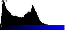 Blue Histogram