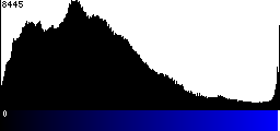 Blue Histogram